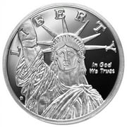 MONEY METALS MINT Lot of 5 - 1/10 Ounce STATUE OF LIBERTY Silver Round