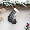 thumbnail image 5 of Cauagu Monochrome Abstract Lines for Christmas Stockings,1-Pack Large Xmas Stocking Holiday and Farmhouse Stocking Fit for Christmas Holiday Party Decoration(17.7*11 Inch), 5 of 7