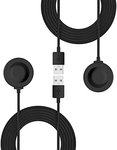 Cargador para Huawei Watch 4 Pro/Ultimate/GT3/GT Runner/Watch 3/GT2 Pro/GT3 Pro - Cable de Carga de Repuesto de 3.3 pies, 2 Unidades, Base Adaptadora para Honor Watch GS 4, 3, 3i y Smartwatches 2