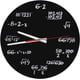 thumbnail image 1 of Reloj de pared de diseño matemático moderno Reloj de pared de acrílico decorado con un diseño matemático simple, 1 of 5