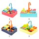 thumbnail image 5 of Methold Bañera de pájaros, cuenco de ducha automático con batería, alimentador de animales, juguetes para niños, bañera de plástico Aseo de mascotas azul Methold PT000082-02B, 5 of 6