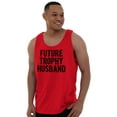 thumbnail image 5 of Future Trophy Husband Engagement Tank Top Sleeveless Tee Men Brisco Brands M, 5 of 6