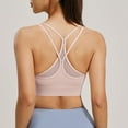 thumbnail image 5 of Women's Built-In Bra Yoga Crop Top - Comfortable Stretchy Active & Casual Wear, 5 of 6