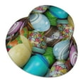 thumbnail image 3 of Disketp Easter Egg1 Print Reflective Bucket Hat Beach Hat Summer Travel Sun Hats Fisherman Cap, 3 of 8