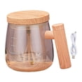 thumbnail image 2 of deevoka Electric Mixing Cup Auto Stirring Coffee Mug with Lid Self Mixing Tumbler Easily Gold, 2 of 9