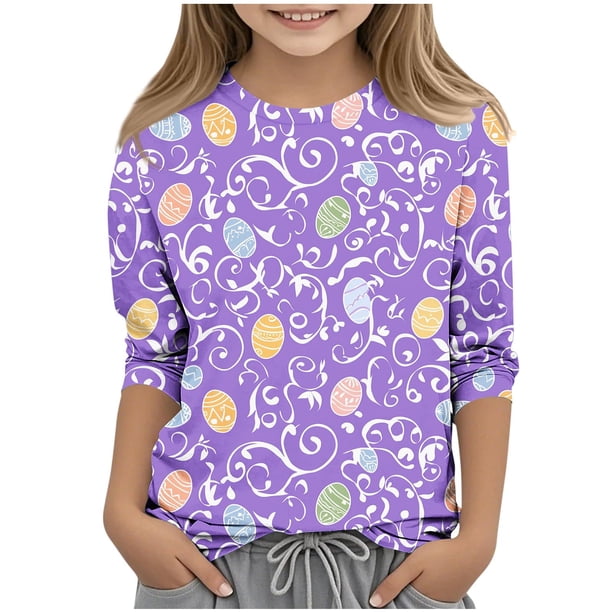 Usted es más que una prueba de puntuación camisa día de Pascua imprimir 3/4 manga cuello redondo, camisas de manga larga de niños tamaño 12-14 Juventud para niños
