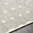 thumbnail image 4 of Surya Bursa BUR-2301 96 x 120" Rectangle Plastic Rug in Charcoal/Gray/Cream, 4 of 7