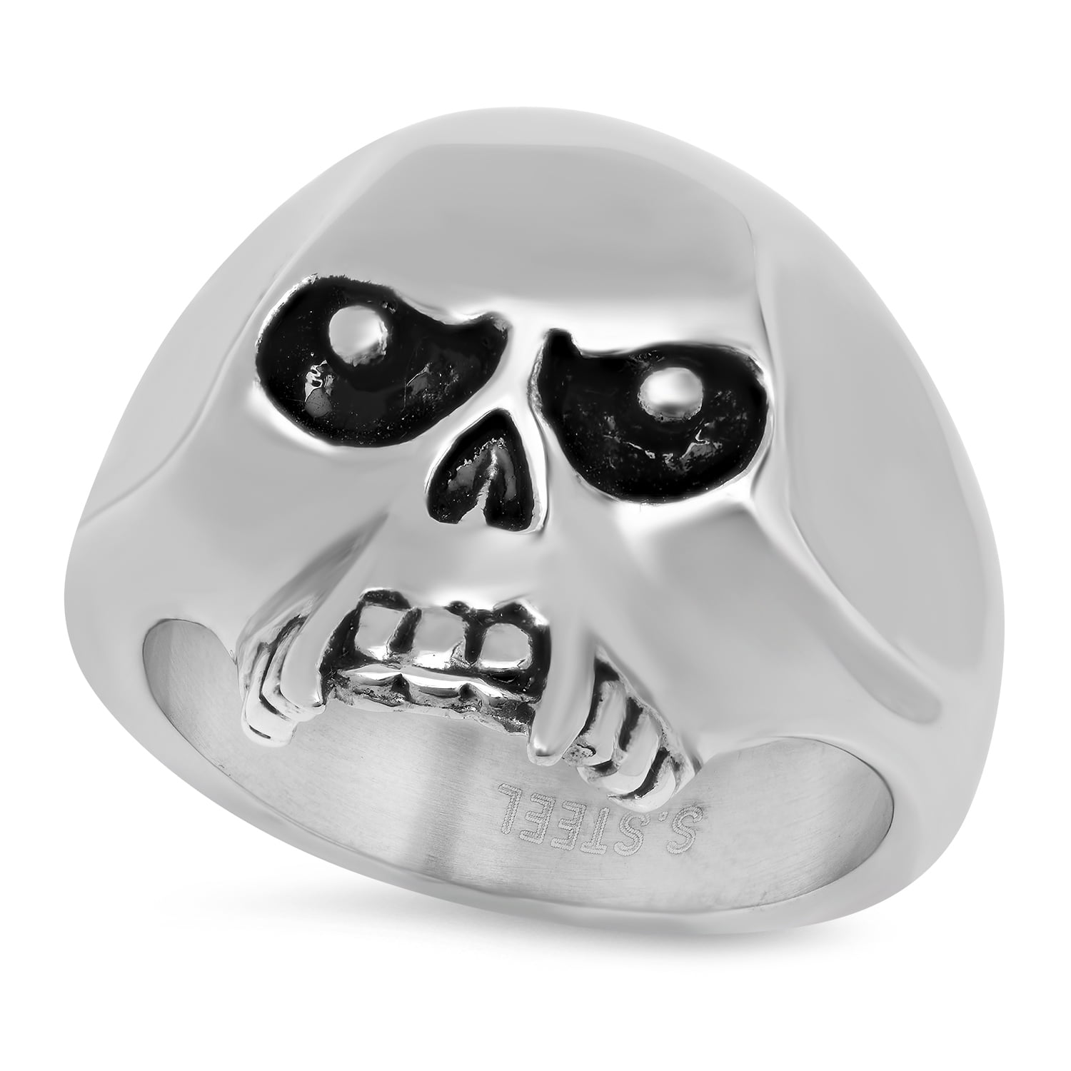 LND Cool Skull with Mobile mandibule in Stainless Steel 