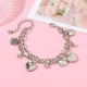 thumbnail image 4 of Sanrio-Accesorios de pulsera Kawaii Hello Kitty, dijes de Metal de dibujos animados, joyería Linda Y2k, regalos dulces para niñas, 4 of 4