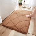 thumbnail image 1 of Fiudx Alfombrilla de Baño Impermeable, Suave Microfibra, Superabsorbente, Antideslizante, Cálida y Cómoda, Ideal para El Lavabo Del Baño, Decoración Del Hogar, Fácil de Limpiar y Lavable a Máquina., 1 of 6
