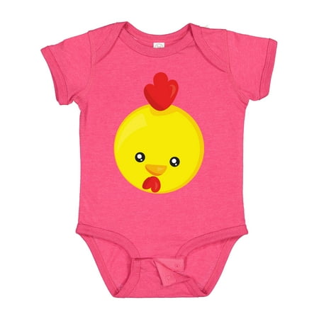 

Inktastic Cute Chicken Baby Chicken Chick Rooster Gift Baby Boy or Baby Girl Bodysuit