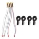 thumbnail image 1 of 4 piezas RC RC Motores de drones Reemplazos Profesionales Accesorios de bricolaje de bricolaje Partes de reparación Motores de Quadcopter para E88Pro, 1 of 8