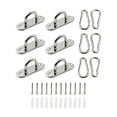 thumbnail image 4 of Ceiling Wall Mount Bracket Swing Hooks Home Gym Hanger Anchor Swing Hardware for Diameter 5mm, 4 of 8