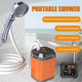 thumbnail image 3 of 9000mAh Portable Outdoor Electric Shower Pump Rechargeable Shower Large Capacity Hiking Traveling Shower, 3 of 5