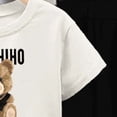 thumbnail image 5 of Amidoa Girls 2 Piece Outfits Summer Clothes Cotton Short Sleeve T-Shirt and Shorts Casual Kids Clothing Sets,White Size 5T, 5 of 5