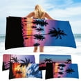 thumbnail image 1 of Xihbxyly Toalla de Playa de Microfibra, Ligera y Resistente a La Arena, de Secado Rápido, Portátil y Compacta, Ideal para Viajes, Natación y Camping. Tamaño de 76 X 152 Cm, Multiusos., 1 of 4