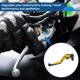 thumbnail image 3 of Palancas de freno y embrague para Yamaha YZF R1 2009-2014, aleación de aluminio, mango dorado, 3 of 6