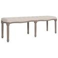 thumbnail image 6 of vidaXL Entryway Bench Dining Bench for Bedroom Living Room Fabric Solid Wood, 6 of 25