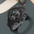 thumbnail image 4 of SMAEL Dual Display Digital Analog Sports Watch Waterproof Military Quartz Watch for Men, 4 of 7