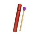 thumbnail image 3 of Yinanstore Tube Wah Wah Éducation Précoce Tube de Percussion Groupe Accompagnement Fête Professionnelle Instrument de Musique Portable Guiro Rouge, 3 of 8