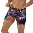 thumbnail image 3 of Lsque Chucky Pattern Men's Performance Stretch Underwear, Athletic Long Leg Briefs，Moisture-Wicking-XX-Large, 3 of 6