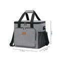 thumbnail image 3 of Dopebox Balcony Decor Insulation Bag Oxford Cloth Picnic Bag Outdoor Ice Pack Thickened Car Insulation Bag, Gardening Gifts for Women (Gray), 3 of 9