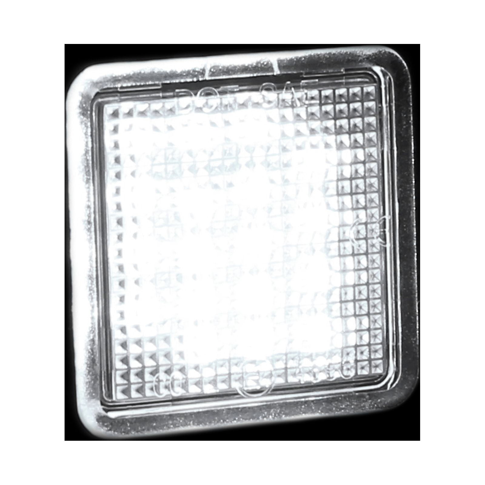 AJP Distributors White SMD LED Rear Bumper License Plate Lights Lamps Compatible/Replacement For Toyota Tacoma / Tundra 2014 2015 2016 2017 2018 2019 2020 2021 2022 2023 14 15 16 17 18 19 20 21 22 23