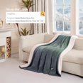 thumbnail image 3 of Heated Blanket Electric Throw 50” x 60” -Heated Throw Blanket with 5 Heating Levels & 3 Hours Auto Off Machine Washable Over-Heat Protect（Racoon）, 3 of 8