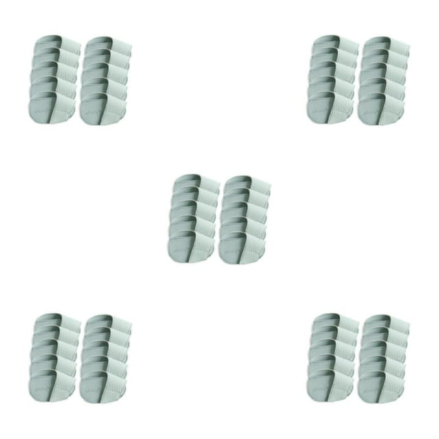 Destyer Golf Head Covers PU Portable Protector Travel Golf Athlete for Training Light Blue Small 10 Pcs 5Set