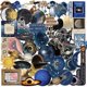 thumbnail image 1 of Paquete de pegatinas Transparent Space, 50 unidades, calcomanías impermeables de PET, 1 of 2