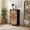 Color-3, variant on 4 Drawer Vertical Storage Dresser Floral brush strokes for prints crafts with Wood Top Fabric Pull Drawers