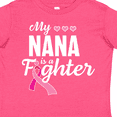 thumbnail image 4 of Inktastic Breast Cancer Awareness My Nana is a Fighter Boys or Girls Toddler T-Shirt, 4 of 5