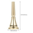 thumbnail image 2 of unbranded Boquilla De De Latón Resistente Con Sonido Suave Para Instrumento Musical, 2 of 8