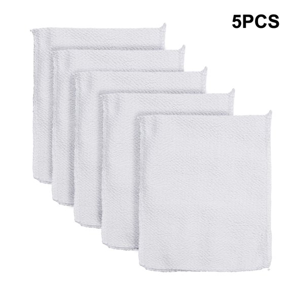 Bgsha 5Pcs Korean Italy Asian Exfoliating Bath Washcloth Body Scrub Shower Soft Towels