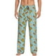 thumbnail image 1 of Fotbe Hot Dog Pizza Pantalones de Pijama para Hombre, Pantalones de Dormir, Pantalones de Casa con Cintura Ajustable y Bolsillos-Small, 1 of 6