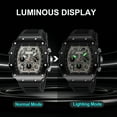 thumbnail image 3 of SKMEI Mens Watches Chronograph Waterproof Luminous Multifunction Watches for Men Quartz Business Calendar Men Wrist Watch, 3 of 9