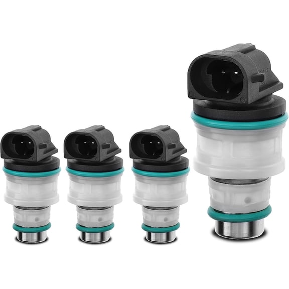 A-Premium Fuel Injectors Compatible with Chevrolet Astro, Beretta, LLV, S10 & GMC S15, Sonoma & Pontiac Grand Am, Fiero & Buick Century & Oldsmobile Cutlass Cruiser, 2.0L 2.5L, Replace# 17111986
