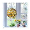 thumbnail image 3 of CHLOE Lighting Terra Tiffany-Style Geometric Stained Glass Window Panel 23" Width, 3 of 7