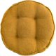 thumbnail image 4 of Nvzi Soft Chair Pads 18 inch Diameter Super Comfy Thicken Solid Color Round Seat Cushion for Kitchen Dining Room Office Chairs (Beige,18" x 18"), 4 of 4