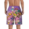 thumbnail image 4 of Rugrats Men's Swim Trunks Quick Dry Beach Board Shorts with Pockets Mesh Lining Bathing Suits, 4 of 7