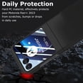 thumbnail image 4 of for Motorola Razr+ 2023 Case with Integrated Glass Screen Protector, Slim Matte Hard PC Back Case Scratch-Resistant Full Coverage Phone Case for Motorola Razr Plus 2023 - Black, 4 of 12
