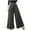 Dark Gray, variant on Dress Pants for Women High Waisted Flowy Wide Leg Pants Pleated Business Casual Suit Pants Baggy Palazzo Slacks Pants