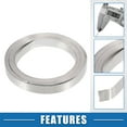 thumbnail image 2 of Unique Bargains Car Pure Nickel Strip Tape Plate 32.8ft Pure Nickel Strips for 18650 Battery Lithium Battery Pack Welding 99.6% Purity Nickel Silver Tone 0.2x8mm, 2 of 6