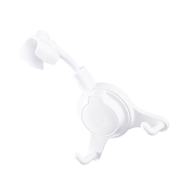 Bearachild Soporte de cabezal de ducha Soporte de cabezal de ducha con ventosa de plástico Soporte de baño ajustable de 360 °, blanco Type2 NO2 Bearachild HA006169-01B
