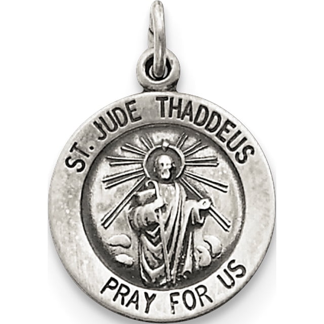 925 Sterling Silver Saint Jude Thaddeus Medal