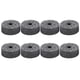 thumbnail image 2 of 8 PCS Drum Cymbal Pads de Fieltro 8 PCS Conjunto de Accessorios Negros para Tambores de Sonido Establecimiento, 2 of 7