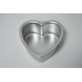 thumbnail image 3 of Molde para tartas Kefyixc de aluminio en forma de corazón, 6 x 3 pulgadas, juego de 2, 3 of 7