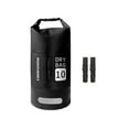 thumbnail image 4 of Bolsa seca impermeable, flotador, bolsa impermeable con correas para los hombros, kayak portátil 10L Negro, 4 of 9