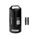 thumbnail image 4 of Bolsa impermeable seca con tapa enrollable para almacenamiento en kayak, natación, camping al aire libre 10L Negro, 4 of 9
