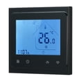 thumbnail image 1 of Mistaha 16A Electric Heating Thermostat with Touchscreen LCD Display Weekly Programmable Energy Saving Temperature Controller, 1 of 8